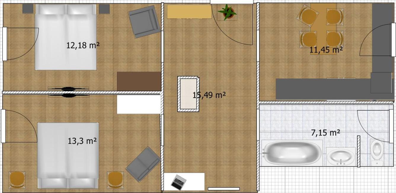 Lackenbauer Apartment Muggenau Exterior photo